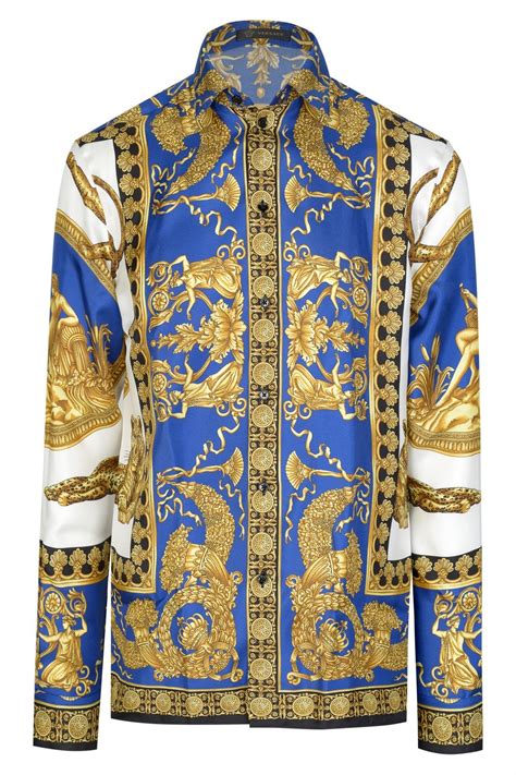 versace full sleeve shirt|authentic Versace shirts.